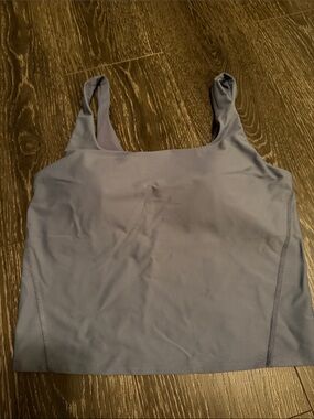 Xersion Light Blue Scoop Neck Sports Bra Tank